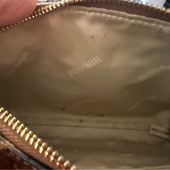 Brahmin Tan Crocodile Embossed Wallet - Picture 3 of 3